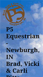 Mobile Screenshot of p5equestrian.com